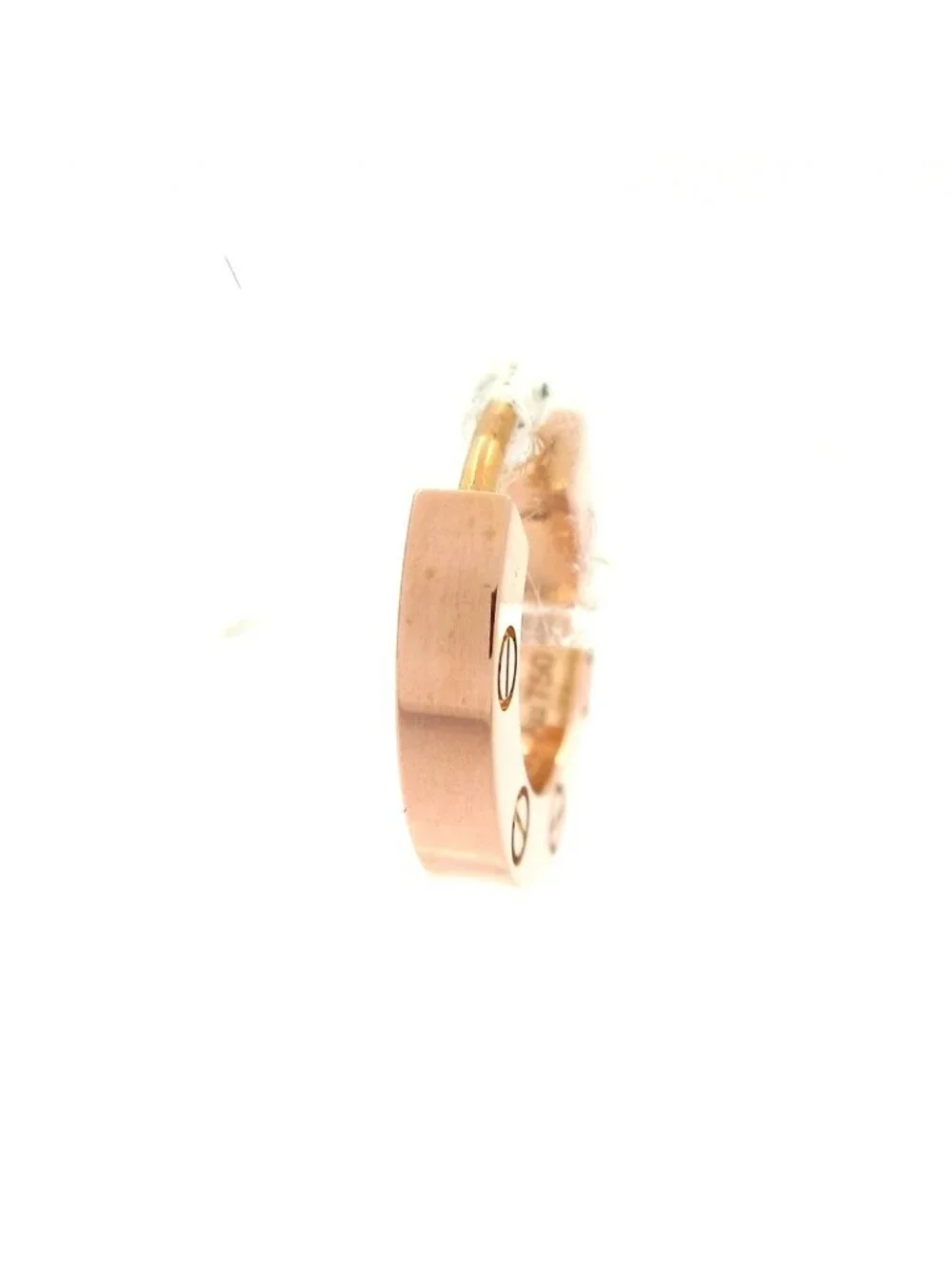 Cartier Single Earrings Love 18k Pink Gold